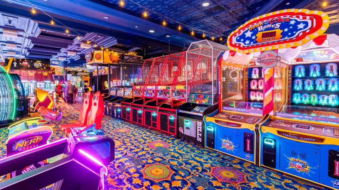 The Lucky Snake Arcade at Showboat, Atlantic City