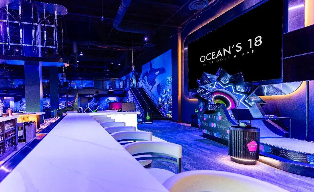 Ocean's 18 Mini Golf & Bar, Atlantic City