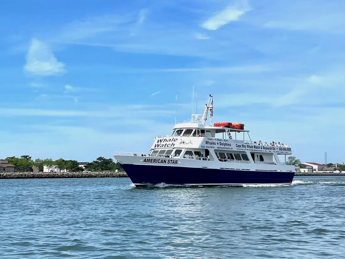 Cape May Whale Watch & Research Center, Atlantic City