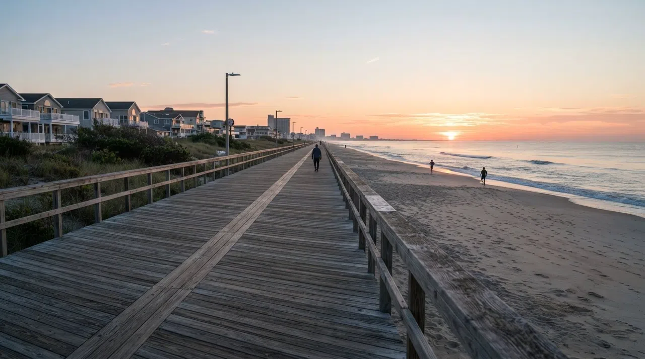 Lower Chelsea, Atlantic City: el extremo tranquilo del paseo marítimo