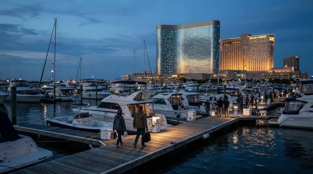 El Marina District, Atlantic City: Donde la noche se mueve fuera del Boardwalk